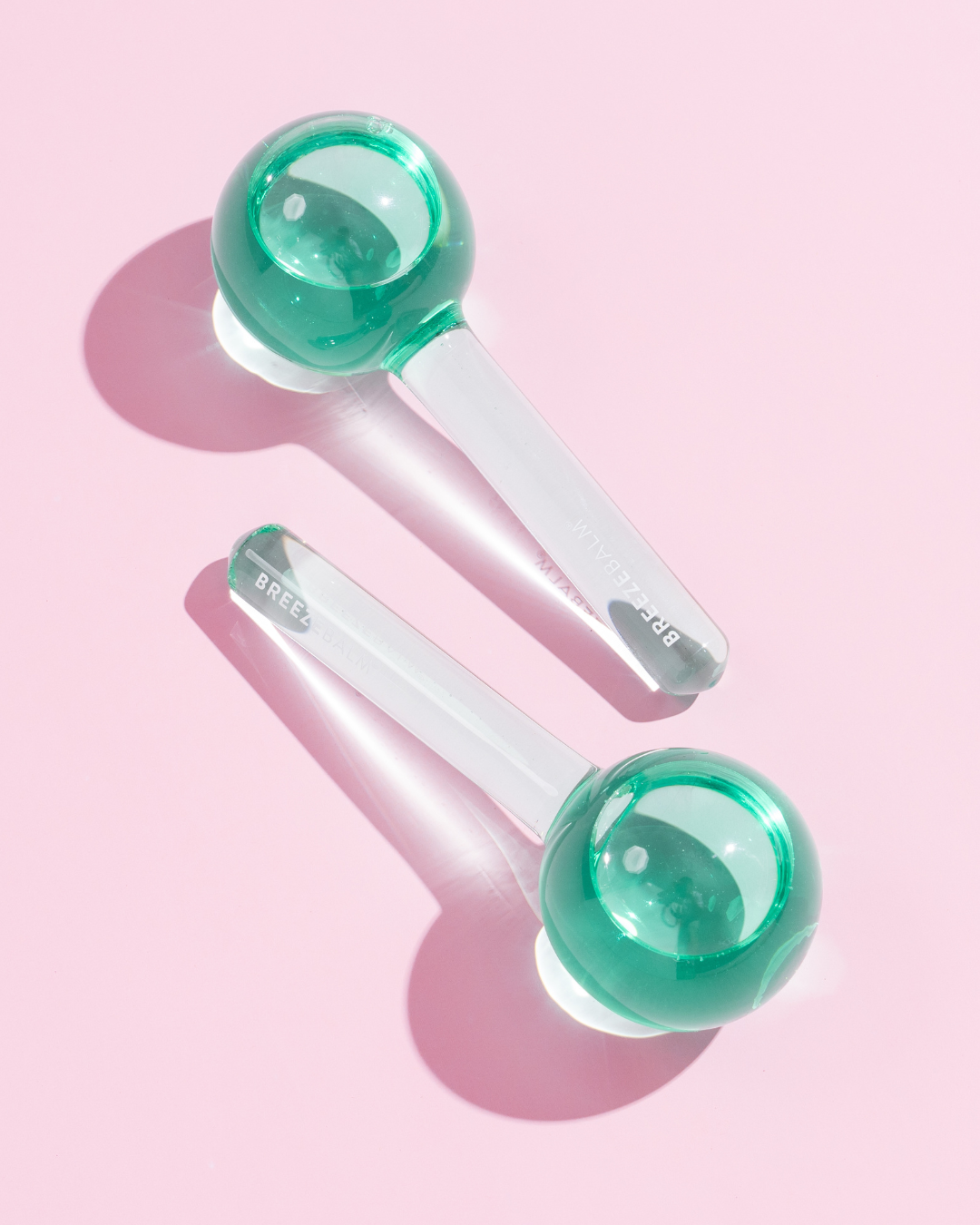 Lift and De-Puff Facial Ice Globes - Green