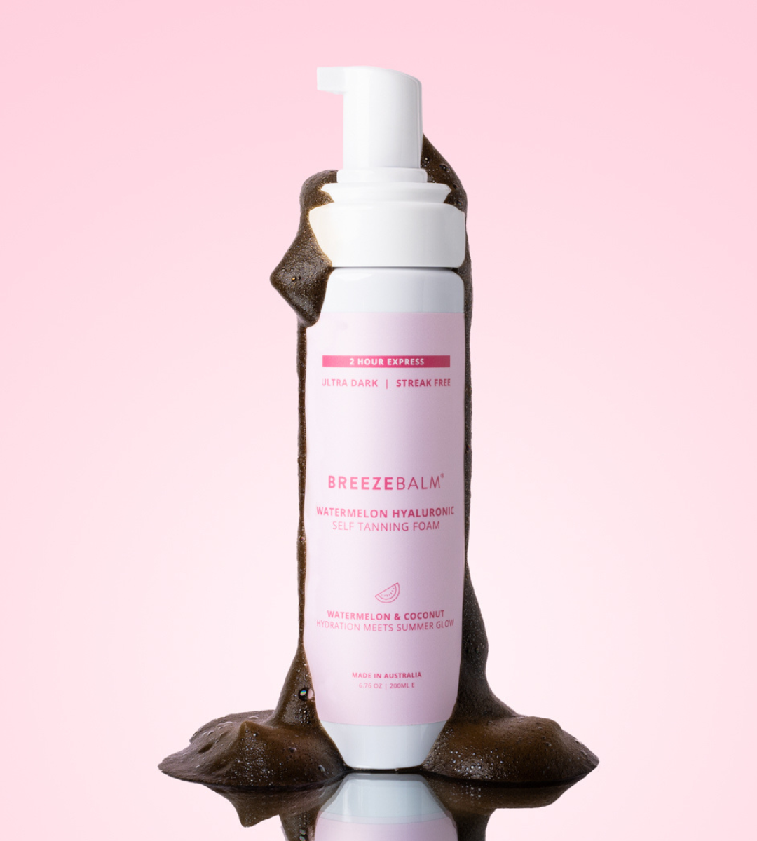 Watermelon Hyaluronic Self Tanning Foam